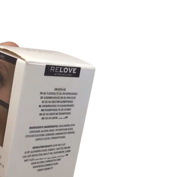 Relove by Revolution Power Brow Fix - Clear Brow Gel | .10fl oz - Picture 9 of 10